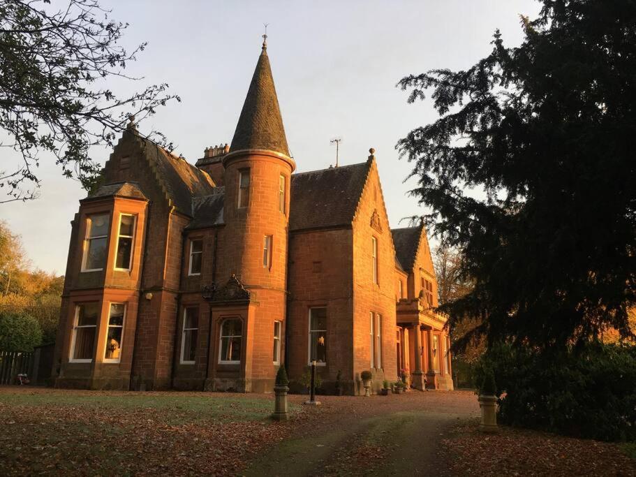 Toftcombs Mansion House Villa Biggar Bagian luar foto