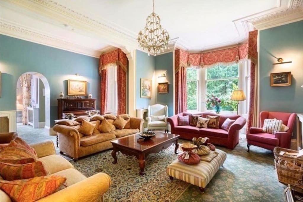Toftcombs Mansion House Villa Biggar Bagian luar foto