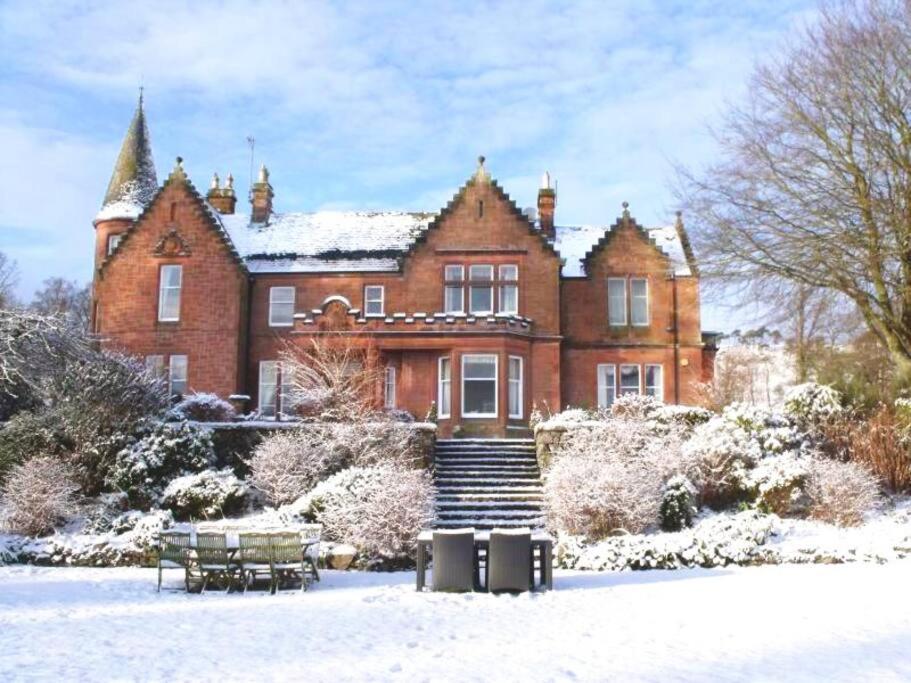 Toftcombs Mansion House Villa Biggar Bagian luar foto