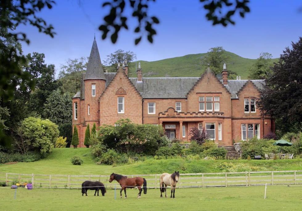 Toftcombs Mansion House Villa Biggar Bagian luar foto